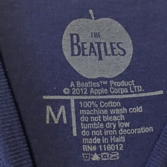 Authentic 2012 THE BEATLES Abbey Road T-Shirt M - Picture 3 of 4